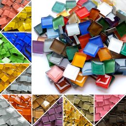 Craft Tools 300 pcs/pack Crystal Glass Mosaic DIY Hobbies Tile Creativity Art Materia Handmade creative For Kids Mini Material 230211