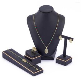 Necklace Earrings Set 2023 Apr Morocco Selling Accessories Wedding Jewellery For Women Traditional Copper High Quality