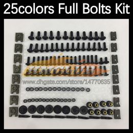 268PCS Complete MOTO Body Full Screws Kit For SUZUKI GSXR1000 GSXR 1000 CC 1000CC GSX R1000 K3 03 04 2003 2004 Motorcycle Fairing Bolts Windscreen Bolt Screw Nuts Nut