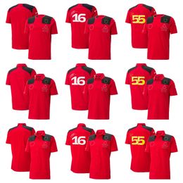 2023 New F1 Team T-shirts Formula One POLO shirts plus size custom men's shirts