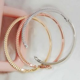 Bangle Fashion Fine Jewelry Bangle Bracelet For Women Pulseras Mujer Armbanden Voor Vrouwen Bracciali Donna G230210