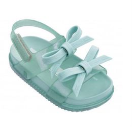 2019 New Summer Mini Shoes Toddler Girls Bowtie Sandals for Children Jelly Shoes Girl Slipresistant Boy Sandals Soft Baby Sandals Fashion4292683