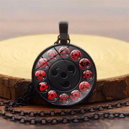 Pendant Necklaces 2023 Anime Necklace Round Eye Chain Vintage Jewellery For Women Man