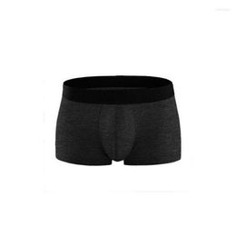 Underpants 5 Solid Colours Breathable Men Boy Boxer Shorts Soft Cotton Panties Casual Male Underwear Plus Size XXXL