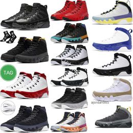 2023 jumpman Chile Red 9 9s mens basketball shoes Change The Particle Grey World Gym Red University Gold men trainers sports sneakers