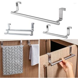 Kitchen Storage 5 Types Combination Towel Rack Over Door Bar Hanging Holder Stainless Steel Bathroom Cabinet Shelf Hanger