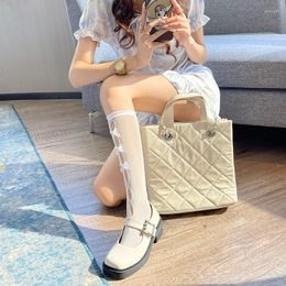 Women Socks Summer Thin Female Bow-knot Tube Hollow Cute French Girl Sweet And Cool Pure Desire Japanese Pile Calf