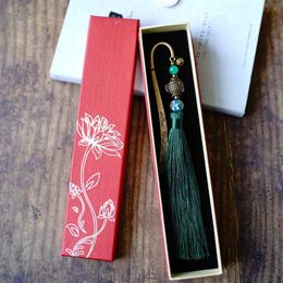 Charms Students Tassel Bookmarks Metal Creative Manual Stationery Small Gifts My Teachers And Classmates #XN223