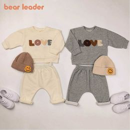 Bear Leader Autumn New Clothes Sets Infant Kids Outfits Hoodie Sweatshirt Suit Children Tops Pants Baby Clothing Set