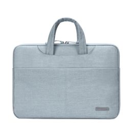 Briefcases Laptop Bag 12156inch Shockproof Notebook for Case Sleeve Computer Shoulder Handbag Briefcase with Adjustable Strap 230211