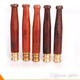 Other Smoking Accessories 11mm Small Rosewood Cigarette Filter Cleaning Cycle Cigarette Holder Rod Holder Rosewood Wood