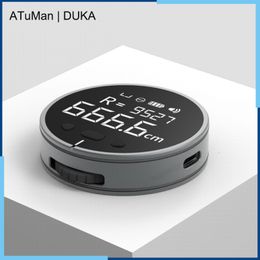 Tape Measures DUKA ATuMan Little Q Electric Ruler Distance Metre HD LCD Screen Measure Tools Rechargeable 230211