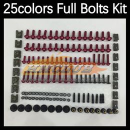 268PCS Complete MOTO Body Full Screws Kit For HONDA CBR1000 CBR 1000 RR 1000RR 1000CC CBR1000RR 06 07 2006 2007 Motorcycle Fairing Bolts Windscreen Bolt Screw Nuts Nut