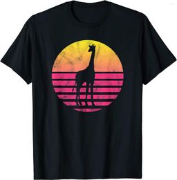 Men's T Shirts Classic Giraffe Gift T-Shirt