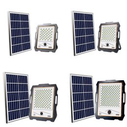 1080P Solar Flood Lights WiFi Security Camera Outdoor Garden Flood Light PIR Waterproof IP66 with 32G SD card 100W 200W-300W-400W Now Oemled