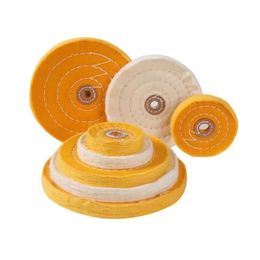 Polishing Buffing Wheel All Size Cotton Lint Cloth Gold Silver Jewelry Mirror Polishing Wheel Flannelette Abrasive Tools