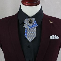 Bow Ties Fashion Neck Tie Mens Gifts Striped Shirt Korean Accessories 2023 Gorgeous