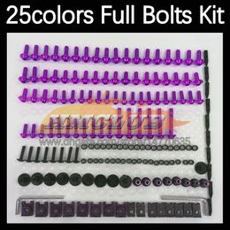 268PCS Complete MOTO Body Full Screws Kit For HONDA VFR400RR NC24 VFR400 RR VFR 400RR RVF 400 RR 87 88 1987 1988 Motorcycle Fairing Bolts Windscreen Bolt Screw Nuts Nut