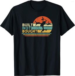 Men's T Shirts Built Not Bought Drone Builder Freestyle Race T-Shirt Classic TShirt Alternative High Quality O-Neck Men Clothing