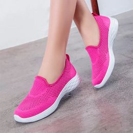 Scarpe vulcanizzate scarpe da donna casual mesh da donna traspirante da donna casual indossare appartamenti da uomo scarpe a luce morbida calda n5qt