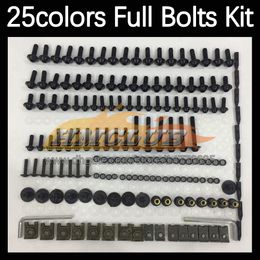 268PCS Complete MOTO Body Full Screws Kit For SUZUKI GSXR1300 Hayabusa GSXR 1300 1300CC 2014 2015 2016 17 18 19 Motorcycle Fairing Bolts Windscreen Bolt Screw Nuts Nut