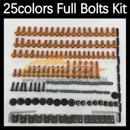 268PCS Complete MOTO Body Full Screws Kit For KAWASAKI NINJA ZX-6R ZX 6R 6 R ZX6R 09 10 11 12 2009 2010 2011 2012 Motorcycle Fairing Bolts Windscreen Bolt Screw Nuts Nut Set