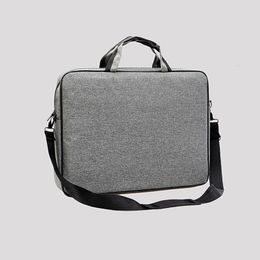 Briefcases 156 Inch Laptop Shoulder Bag Sleek Durable Handbag Briefcase Computer Notebook Shockproof Protective Bags for Women Men 230211