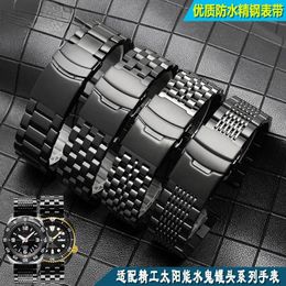 Watch Bands Stainless Steel Strap For To No. 5/Water Ghost/Submersible Can/ Eco-Drive Band T 20 22mm
