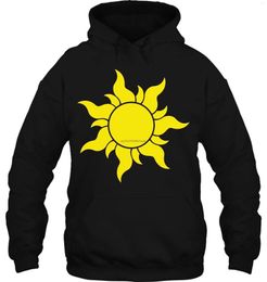 Men's Hoodies Men Hoodie Fashion Cool Funny Tangled Kingdom Sun Customised Printed Women Streetwear