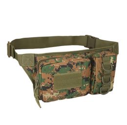 Tactical Army waist bag OutdoorTravel Sports Climbing Bag Oxford Camo 3P Phone pouch waistpack Cycling Running waistbag