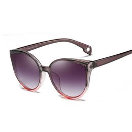 Sunglasses Cat Eye Sunglasses Woman Retro Female Shade Sun Glasses Fashion Drive Outdoor Gradient Eyewear Gafas De Sol UV400 L2403