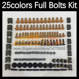 268PCS Complete MOTO Body Full Screws Kit For KAWASAKI NINJA ZX 10R 10 R CC ZX-10R ZX10R 08 09 10 2008 2009 2010 Motorcycle Fairing Bolts Windscreen Bolt Screw Nuts Nut Set