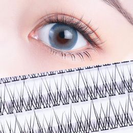 False Eyelashes 30Set/lot Fish Tail Eyelash Segment Single Cluster A Grafting Fairy Hair Dovetail Thick Version Long Natural Style HA2300Fal