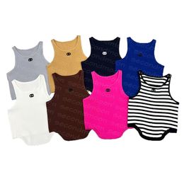 Women Breathable Knits Tee Summer Casual Style Tees Designer Sexy T Shirts Crew Neck Knitted Tops