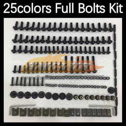 268PCS Complete MOTO Body Full Screws Kit For HONDA CBR600 CBR 600 F4i CBR600F4i 04 05 06 07 2004 2005 2006 2007 Motorcycle Fairing Bolts Windscreen Bolt Screw Nuts Nut