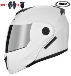 Flip Up Full Face Motorcycle Helmet Modular Dual Lens Motocross Helmets Casco Moto Capacete For Adults Man7913498