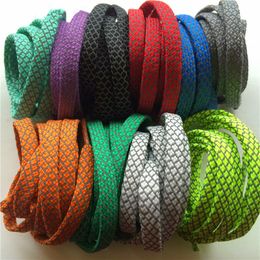 Shoe Parts Accessories Weiou 30 Pairs Laces A Set Safety Reflective Flat Strings Affordable Cords Wholesale et For Sneakers Casual Boots Shoes 230211