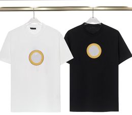 2023 new Mens Designer Clothing Famous T Shirt Letter Print Round Neck Short Sleeve Black White Fashion Men Women T Shirts