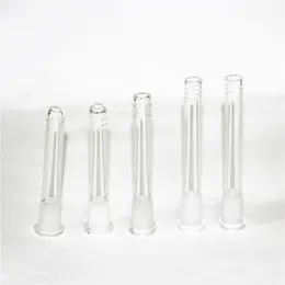 Glass downstem diffuser 14mm to 18mm Male Female Joint Hookahs down stem for bong water pipes ash catcher