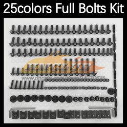 268PCS Complete MOTO Body Full Screws Kit For HONDA CBR600CC CBR600 CBR 600CC 600 RR CC CBR600RR 03 04 2003 2004 Motorcycle Fairing Bolts Windscreen Bolt Screw Nuts Nut