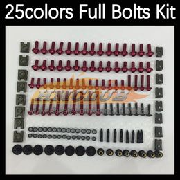 268PCS Complete MOTO Body Full Screws Kit For HONDA CBR250RR MC22 CBR 250RR 1990 1991 1992 1993 94 95 96 97 98 99 Motorcycle Fairing Bolts Windscreen Bolt Screw Nuts Nut