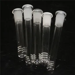 Downstem Diffuser Hookahs 14mm to 18mm Male- Female Glass Down Stem For Beaker Bongs Water Pipes