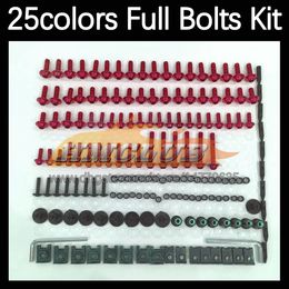 268PCS Complete MOTO Body Full Screws Kit For SUZUKI GSXR600 GSXR750 GSXR 600 750 CC K8 08 09 10 2008 2009 2010 Motorcycle Fairing Bolts Windscreen Bolt Screw Nuts Nut