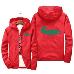 Hoodie woman fashion designer mens jackets fashion windbreaker coat sports zipper outwear clothing French brand hoodie man jackets