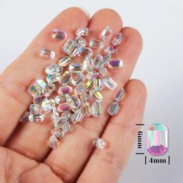 Nail Art Decorations 50Pcs 3D Crystal Rhinestones Flat Back Diamonds Resin Gems Jewels Stones For DIY Nails Dropship