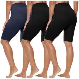 Active Pants Form Fitting Yoga Leather Leggings Short Sport Women Waist For 3x Cotton