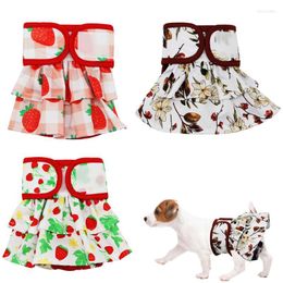 Dog Apparel Diapers For Female Dogs Diaper Physiological Skirt Panties Adorable Puppy Underwear