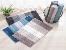 Area arcobaleno morbida tappeto area blu Nonslip tappetino grigio bagno tappeto tappeto tappetino tappeto moderno camera da letto 7623810