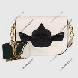 7A Quality Designer totes bag Shoulder women cross body Luxury bags Crossbody mini features Trefoil print Emblematic sportswear fashion Bag Genuine Leather purses