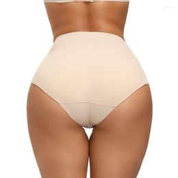 Women's Shapers Latex Mesh High Waist Briefs Pants For Women Sexy Seamless Underwear Posture Corrector BuEnhancement